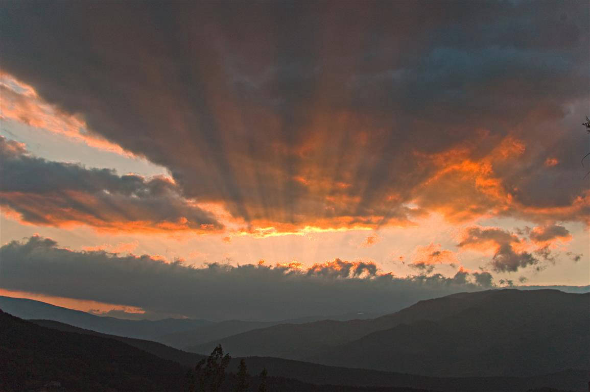 Sunset from Vernet-les-Bains