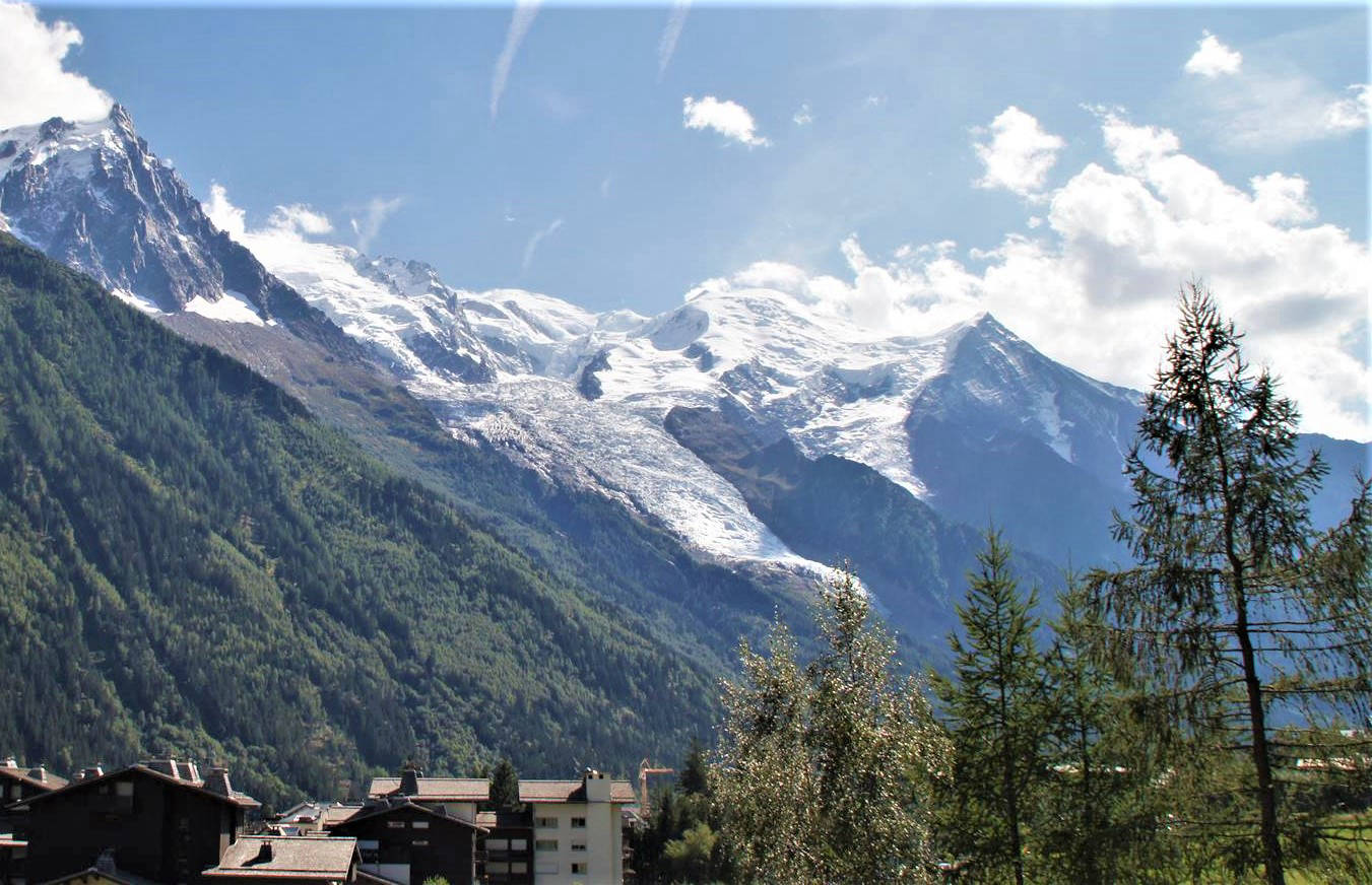 Awesome view of Mont Blanc