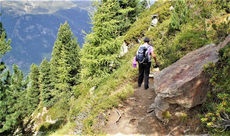 hiking the Balcon Nord