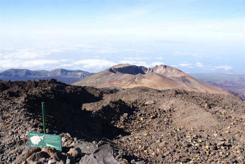 Vent on Teide