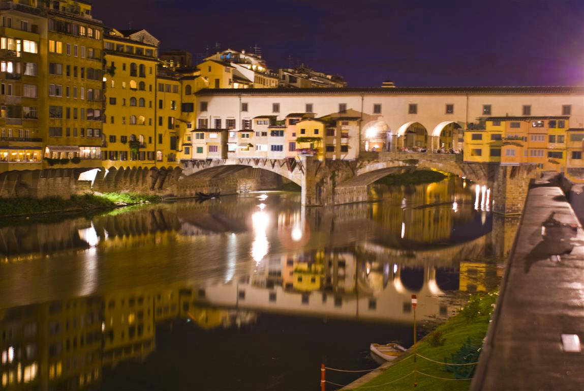 Ponte Vecchio at night