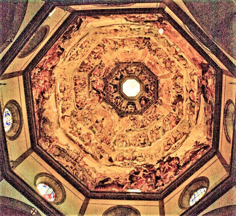 Cathedral dome inside