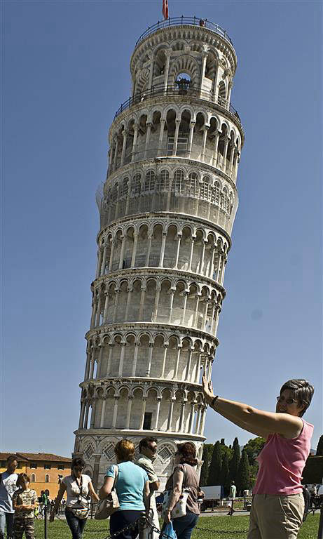 Leaning tower of Pisa