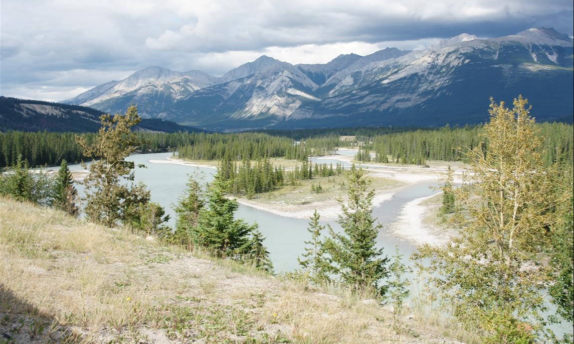 Athabasca river downstream!!