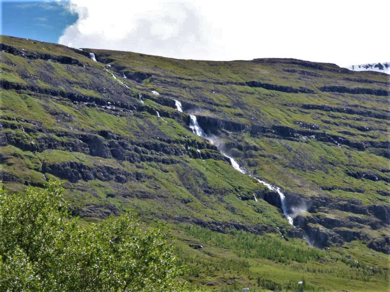 A stream to follow uphill